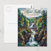 Kent Falls State Park Connecticut ポストカード (正面/裏面)