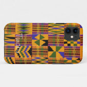 Kenteの布のiPadの場合 Case-Mate iPhoneケース (裏面(横))