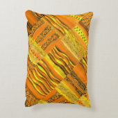 Kenteの黄色 アクセントクッション (裏面(縦))