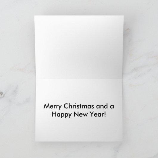 Kenteパターンアフリカの芸術の種族のクリスマスカード シーズンカード (内部)