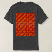 Kente Africa Pattern Graphic 5 Tシャツ (デザイン正面)