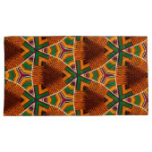 Kente Geometric Kwanza Afrocentricピローケース 枕カバー (正面右)