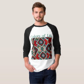 Kente Geometric Tapestry Tシャツ (正面フル)