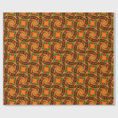 Kente-Style Design Wrapping Paper ラッピングペーパー (フラット)