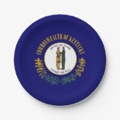 Kentuckian Flag, Flag of Kentucky ペーパープレート (正面)