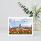 Kentuckyポストカードとフランクフォート州キャピタル。 ポストカード (スタンド正面)