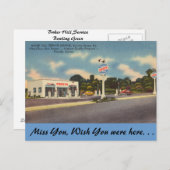 Kentucky、Baker Hill Service、ボーリングGreen ポストカード (正面/裏面)