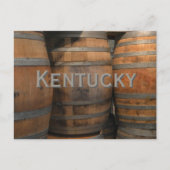 Kentucky Bourbon Wood Barrel Kegs Photographic ポストカード (正面)