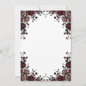 Kentucky Derby Bridal Shower Invitation Floral Hor 招待状 (裏面)