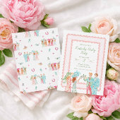 Kentucky Derby Party Invite, Watercolor Design 招待状