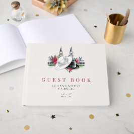 Kentucky Derby Spires Wedding Bridal Shower Roses ゲストブック