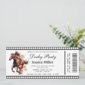 Kentucky Derby Ticket Invitation 招待状 (スタンド正面)