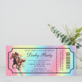 Kentucky Derby Ticket Invitation 招待状 (スタンド正面)
