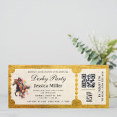 Kentucky Derby VIP Ticket Invitation 招待状 (スタンド正面)