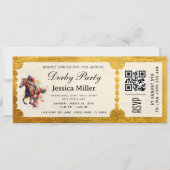 Kentucky Derby VIP Ticket Invitation 招待状 (正面)