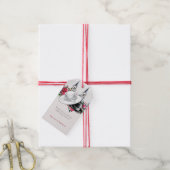 Kentucky Derby Wedding Bridal Shower Roses Modern ギフトタグ (より糸付き)