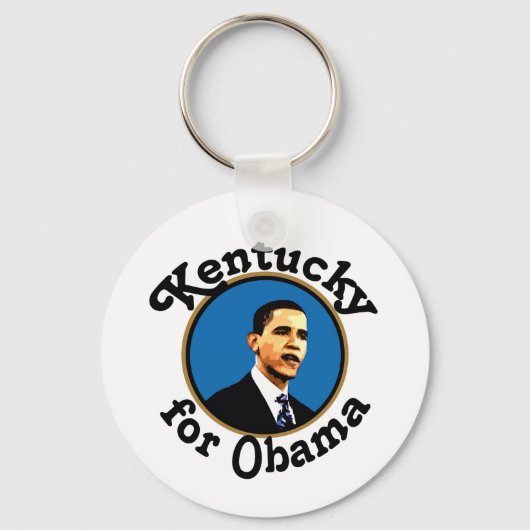 Kentucky for Obama keychain キーホルダー (正面)