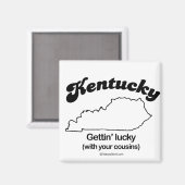 KENTUCKY - 「KENTUCKY州モットー」 TシャツとGea マグネット (正面/裏面)