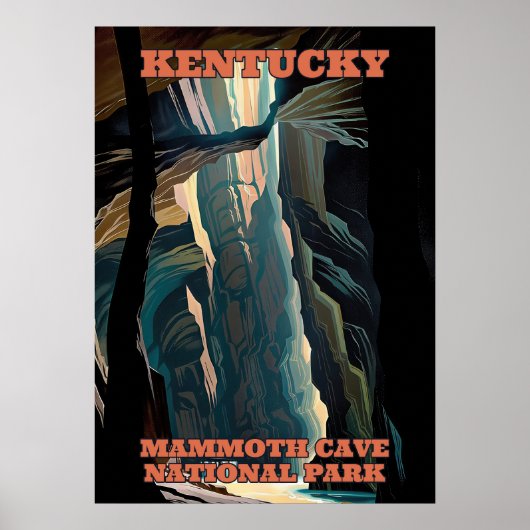 Kentucky Mammoth Cave National Park V02 ポスター (正面)