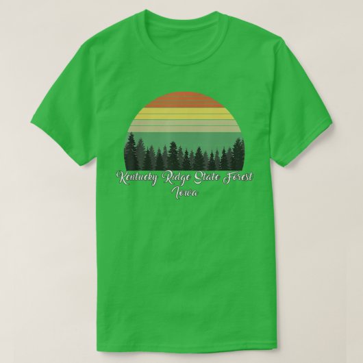 Kentucky Ridge State Forest Tシャツ (デザイン正面)