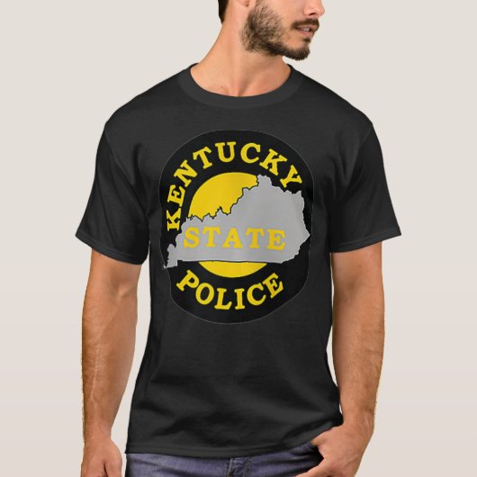 Kentucky State Police Zip  Tシャツ (正面)