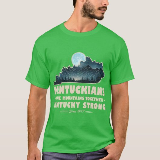 Kentucky strong since 2017 tシャツ (正面)