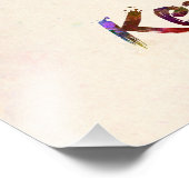 Kentucky US state in watercolor フォトプリント (角)