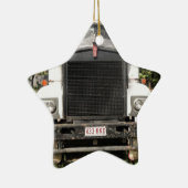 Kenworthのクラシックなトラック セラミックオーナメント (右)