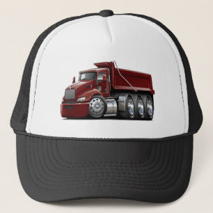 Kenworth T440のあずき色のトラック キャップ