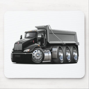 Kenworth T440の黒灰色のトラック マウスパッド