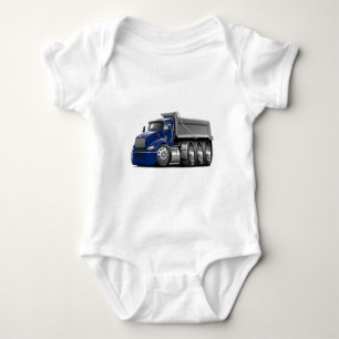 Kenworth T440 Dkの青灰色のトラック ベビーボディスーツ