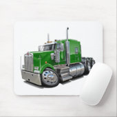Kenworth w900の緑のトラック マウスパッド (マウス)