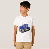 Kenworth w900ブルートラック tシャツ (正面フル)