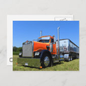 Kenworth W900Aダンパーポストカード ポストカード (正面/裏面)