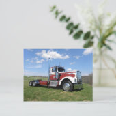 Kenworth W900Aデイキャブポストカード ポストカード (スタンド正面)