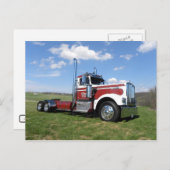 Kenworth W900Aデイキャブポストカード ポストカード (正面/裏面)