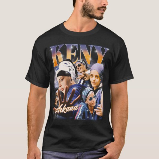Keny Arkana - フランスのラッパー Tシャツ (正面)