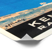 KENYA and UGANDA Safari Animal Old Travel Tourism ポスター (角)