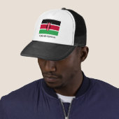 kenya_flag02の永久にケニア人 キャップ (インサイチュ)