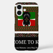Kenya Hakuna Matataへようこそ Case-Mate iPhoneケース (裏面)