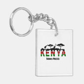 Kenya Hakuna Matata Acrylic Keychain. キーホルダー (正面左)