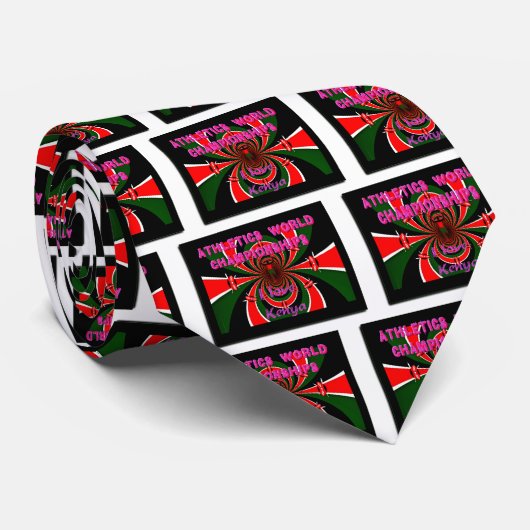 Kenya International Athletics Sports ネクタイ (ロール)