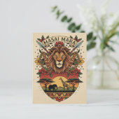Kenya Masai Mara ポストカード (スタンド正面)