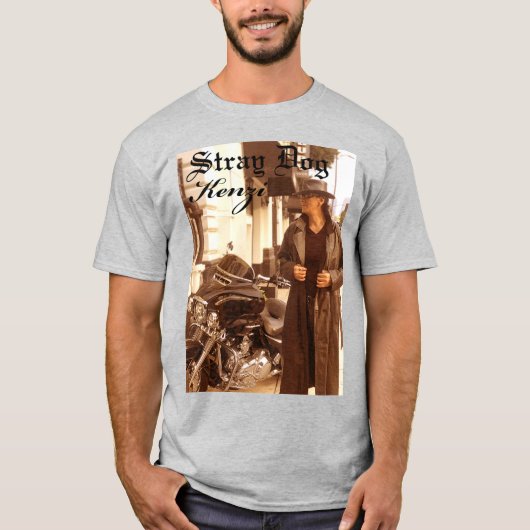 Kenzi Tシャツ – グレー (正面)