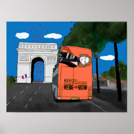 KENZOによるインスパイアKENZO ポスター