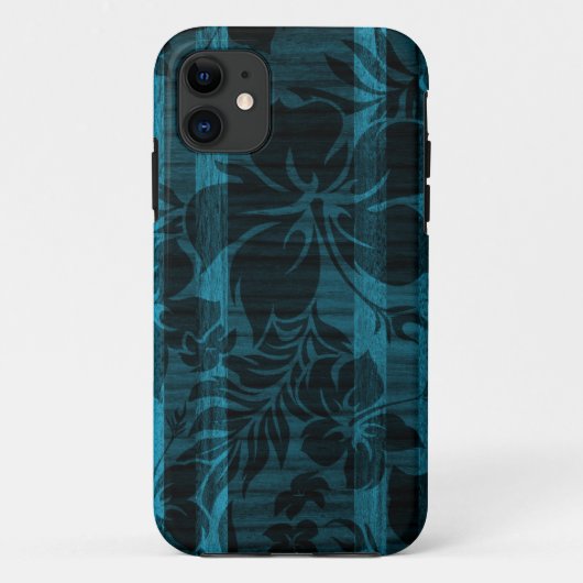 Keokeaのビーチのフェイクな木製のサーフボードのiPhone 5つのケース Case-Mate iPhoneケース (裏面)