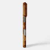 KeokeaビーチフェイクウッドサーフボードKoa Case-Mate iPhoneケース (裏面 / 右)