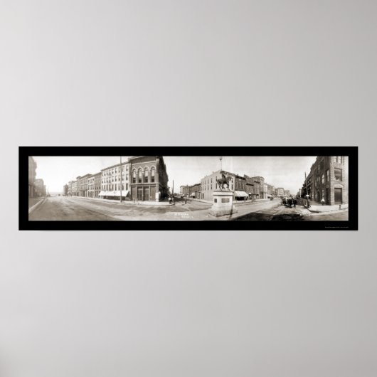 Keokk, IA写真1907 ポスター (正面)