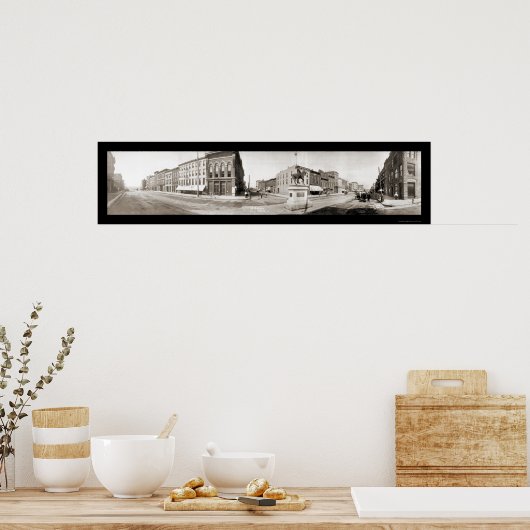 Keokk, IA写真1907 ポスター (キッチン)