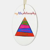 Kephalonissa -私の生命哲学 セラミックオーナメント (左)